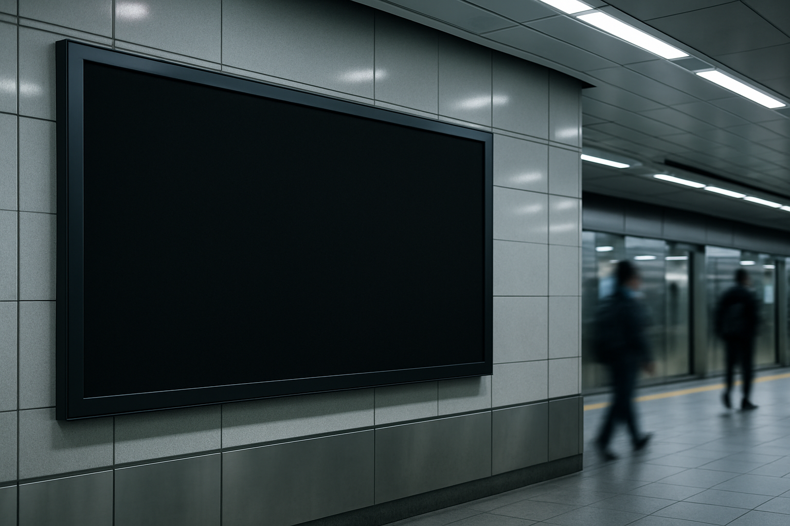 Painel de LED para metrôs e estações de trem - wayfinding, varejo e mensagens por horário
